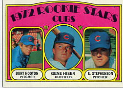 1972 Topps Baseball Cards      061      Burt Hooten/Gene Hisler/Earl Stephenson RC